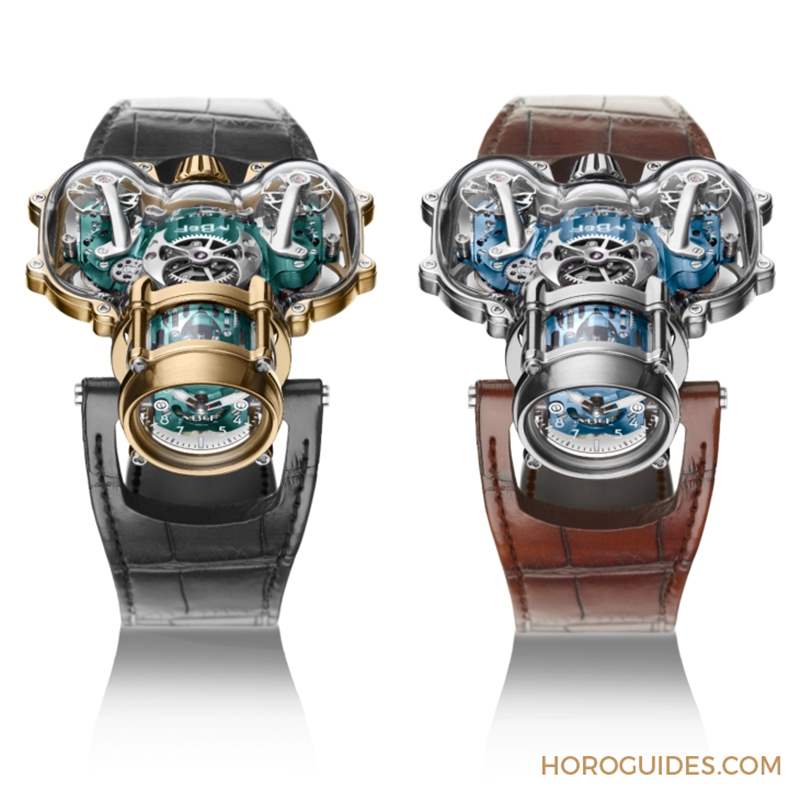 MB&F - 最美機芯 雙色齊發|MB&F HM9 Sapphire Vision