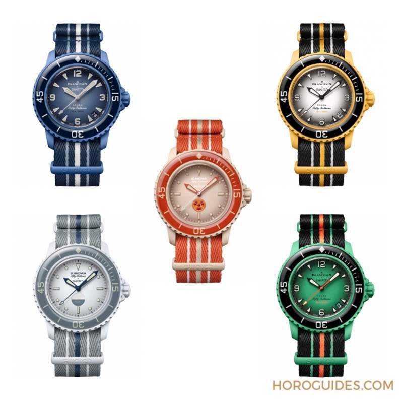 SWATCH - BLANCPAIN x SWATCH五款聯(lián)名表公開，這兩支最應該買！