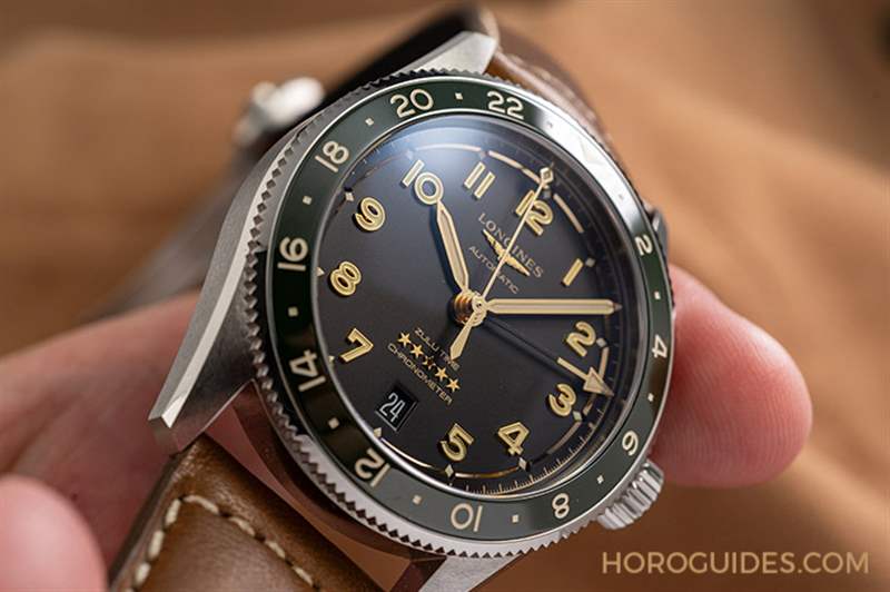 LONGINES - 為此地與彼時，都鍍上Golden Hour：浪琴表Spirit Zulu Time，新增18K黃金細(xì)節(jié)