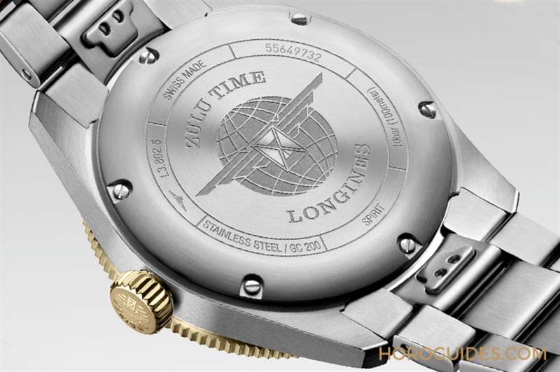 LONGINES - 為此地與彼時，都鍍上Golden Hour：浪琴表Spirit Zulu Time，新增18K黃金細(xì)節(jié)