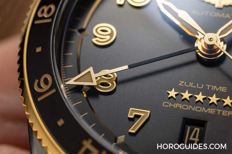 LONGINES - 為此地與彼時，都鍍上Golden Hour：浪琴表Spirit Zulu Time，新增18K黃金細(xì)節(jié)