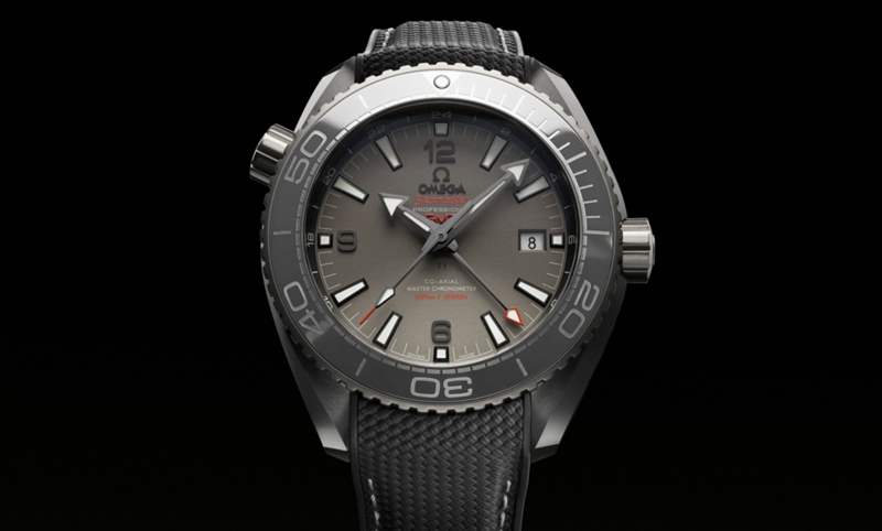 OMEGA - 輕量化材質打造由內到外的輕盈感｜OMEGA Seamaster Planet Ocean Dark Grey