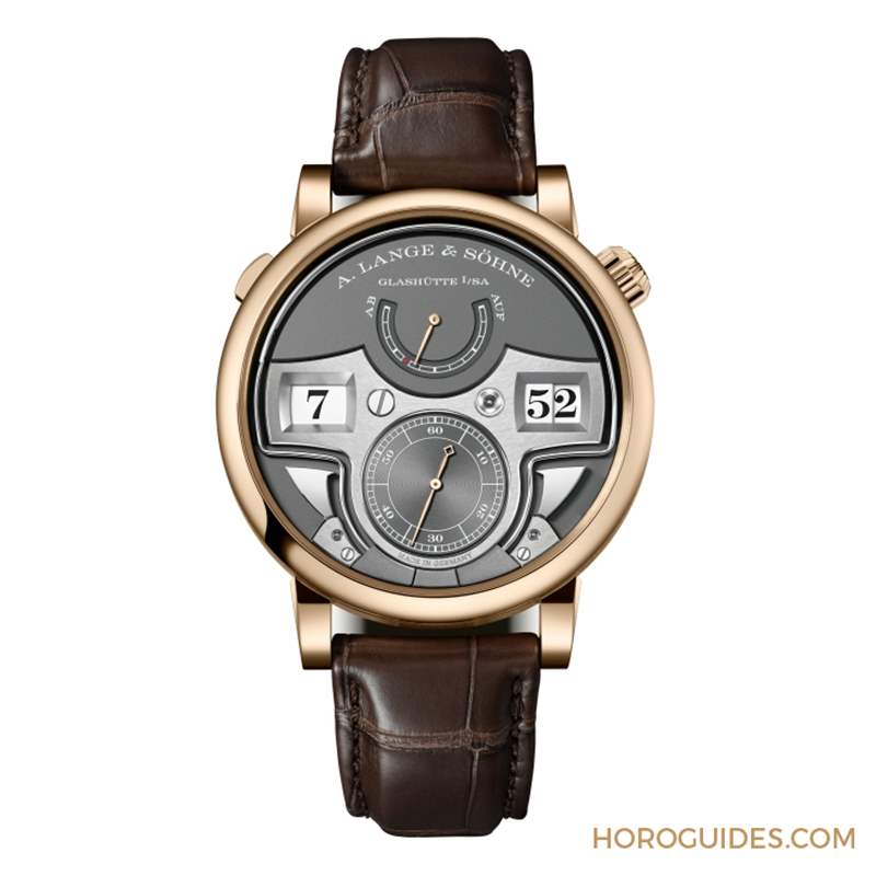 A. LANGE & S?HNE - 溫暖蜜金限量登場｜朗格Zeitwerk Minute Repeater 18K蜂蜜金版