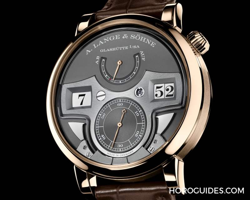A. LANGE & S?HNE - 溫暖蜜金限量登場｜朗格Zeitwerk Minute Repeater 18K蜂蜜金版