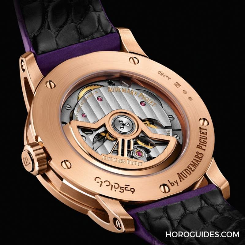 愛彼Code 11.59系列首見38mm中性尺寸艷麗紫與象牙白再加分-復(fù)刻表