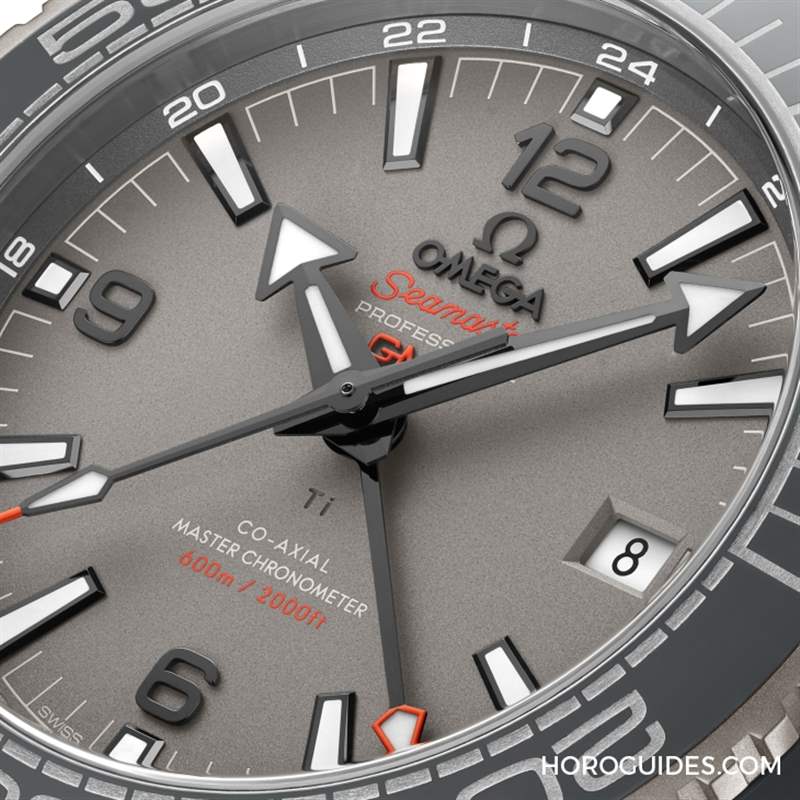 OMEGA - 輕量化材質打造由內到外的輕盈感｜OMEGA Seamaster Planet Ocean Dark Grey