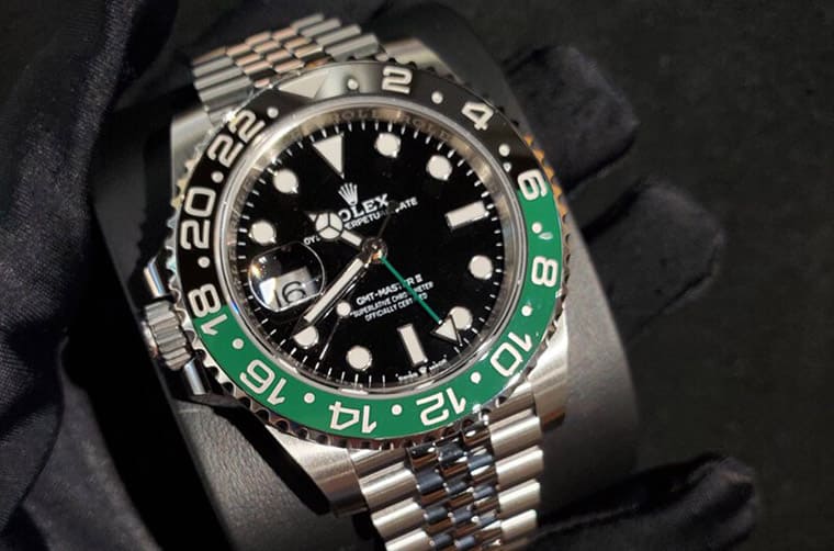 勞力士鋼殼GMT-Master II百事圈10月底行情小漲、藍黑圈起起伏伏、綠黑圈價格持續(xù)跌-復刻表