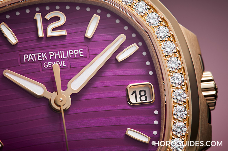 Ladies First！百達(dá)翡麗最新Aquanaut Luce「彩虹」三問(wèn)表與Nautilus織紋復(fù)合表帶-復(fù)刻表