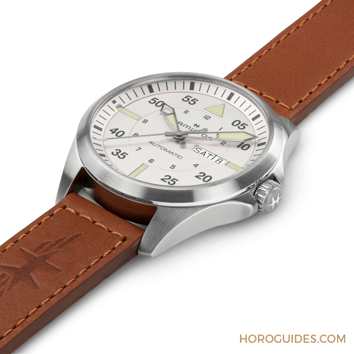 設(shè)計(jì)微調(diào)、新增尺寸,HAMILTON Khaki Aviation Pilot系列七款新作再現(xiàn)軍風(fēng)-復(fù)刻表