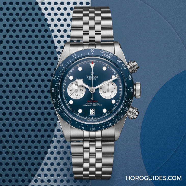 沉穩帝舵藍新裝現身,TUDOR推出Black Bay Chrono “Blue”專門店限定版-復刻表