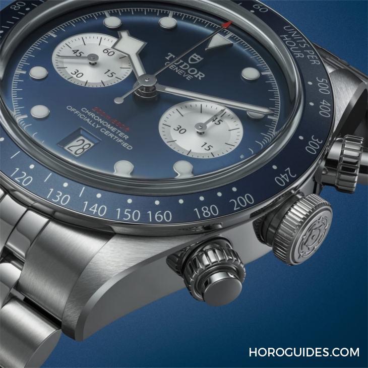 沉穩帝舵藍新裝現身,TUDOR推出Black Bay Chrono “Blue”專門店限定版-復刻表